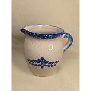 Vintage 4" Tall Loomco China Stoneware Pitcher 092421